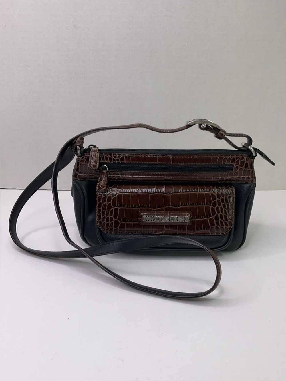 Brighton Vintage Organizer Cross Body Shoulder Bag